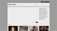 Desktop Screenshot of nigelkarikari.com